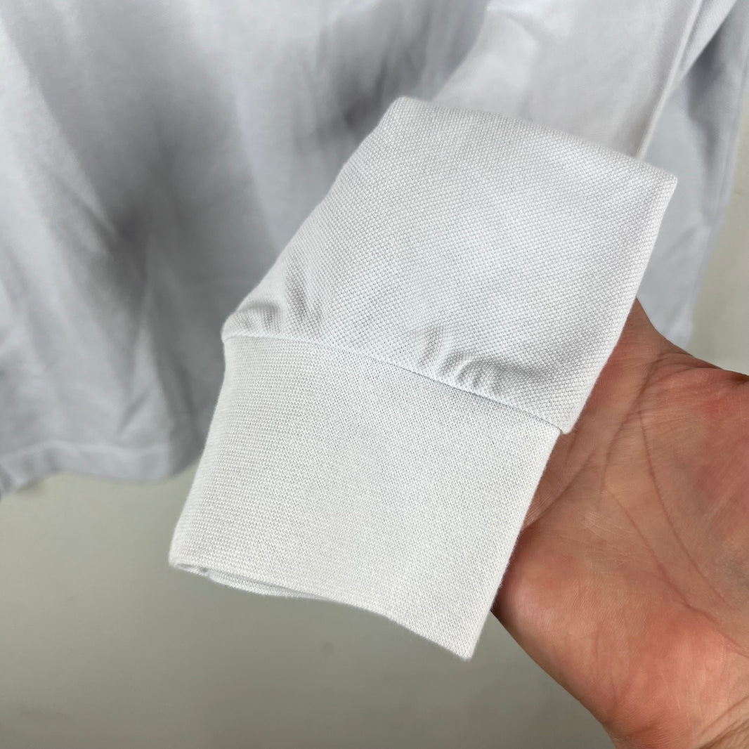 Stone Island White Rugby Polo