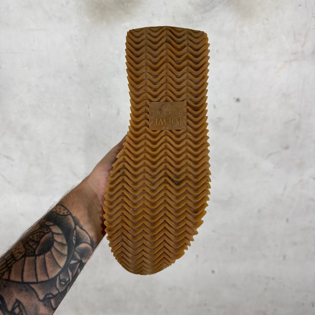 Loewe Tan Nylon Suede Runners