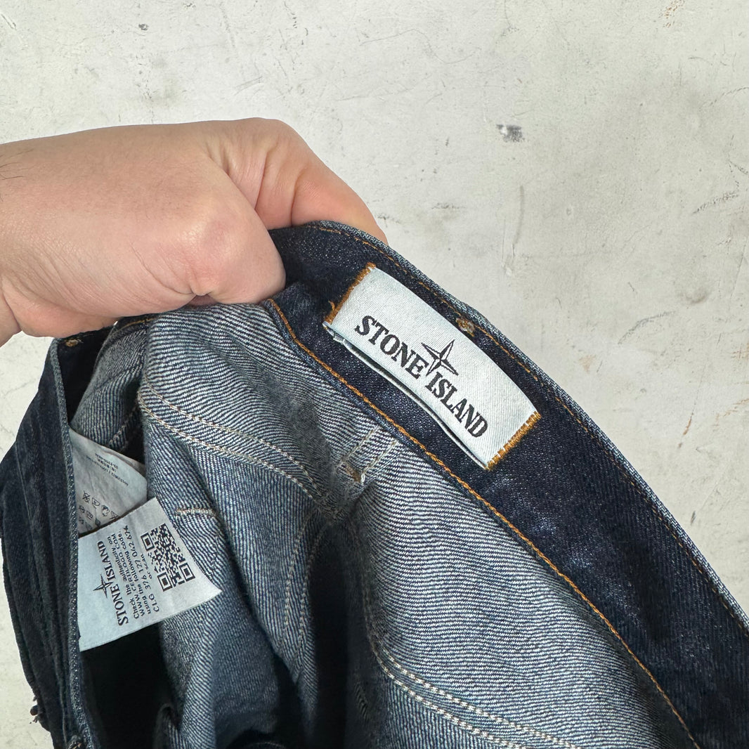 Stone Island Dark Blue Jeans