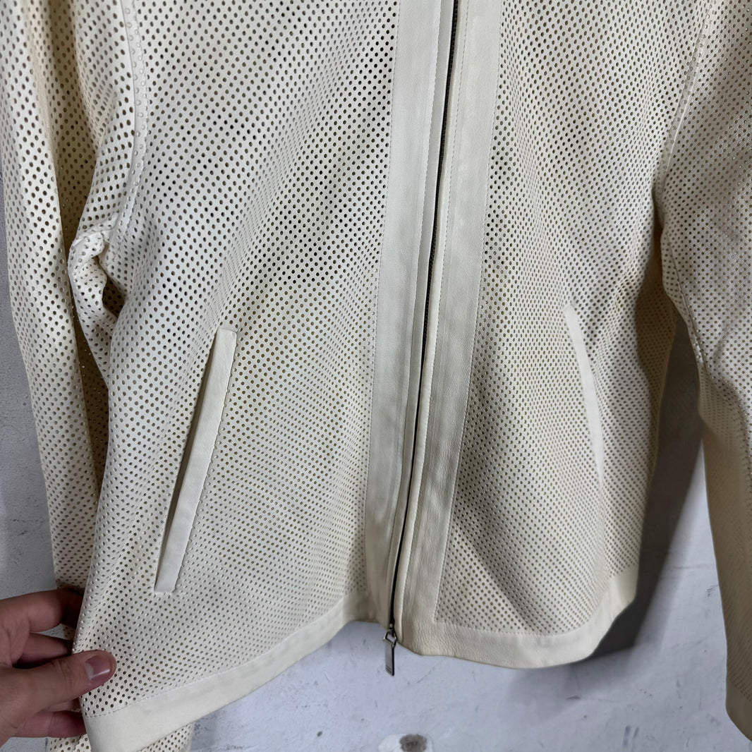 Thom Browne Perforated Leather Jacket