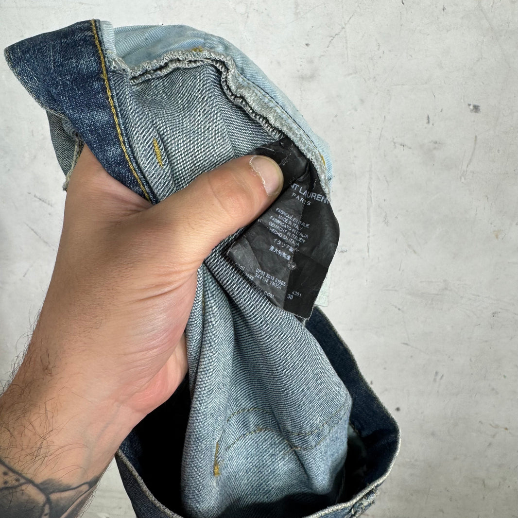 Saint Laurent 2013 Ripped Knee D02 Jeans