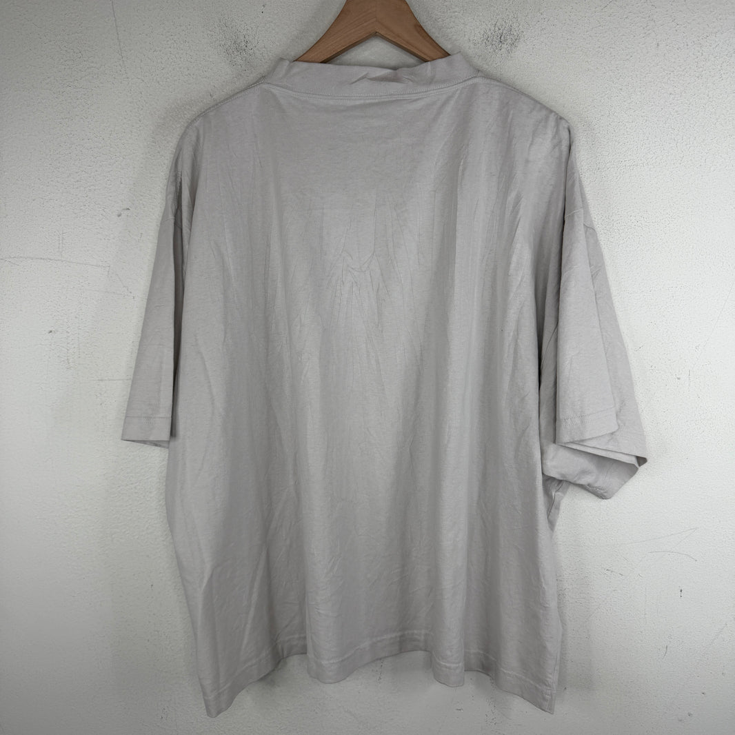 Balenciaga Washed Out Cat Logo T-Shirt
