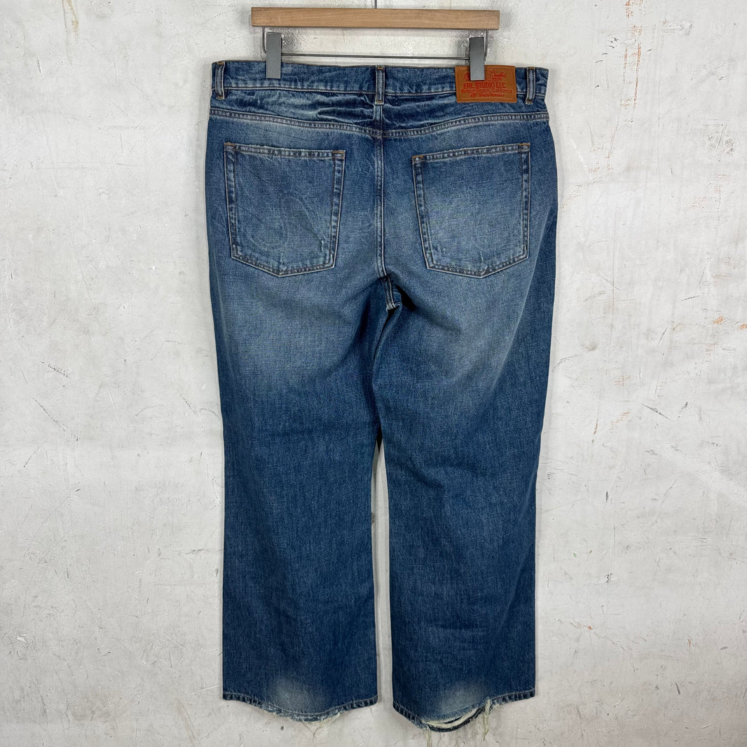 ERL Baggy Medium Wash Jeans