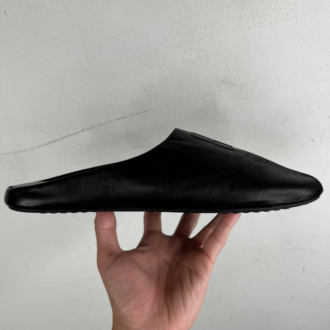 Balenciaga Chateau Leather Slippers