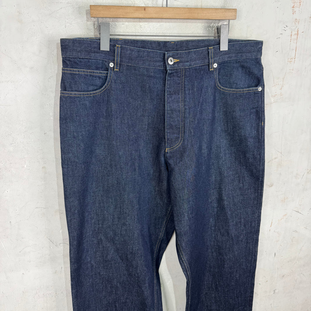 Bottega Veneta Intrecciato Tab Baggy Jeans