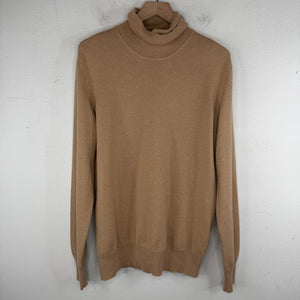 Ghiaia Beige Cashmere Turtleneck Sweater