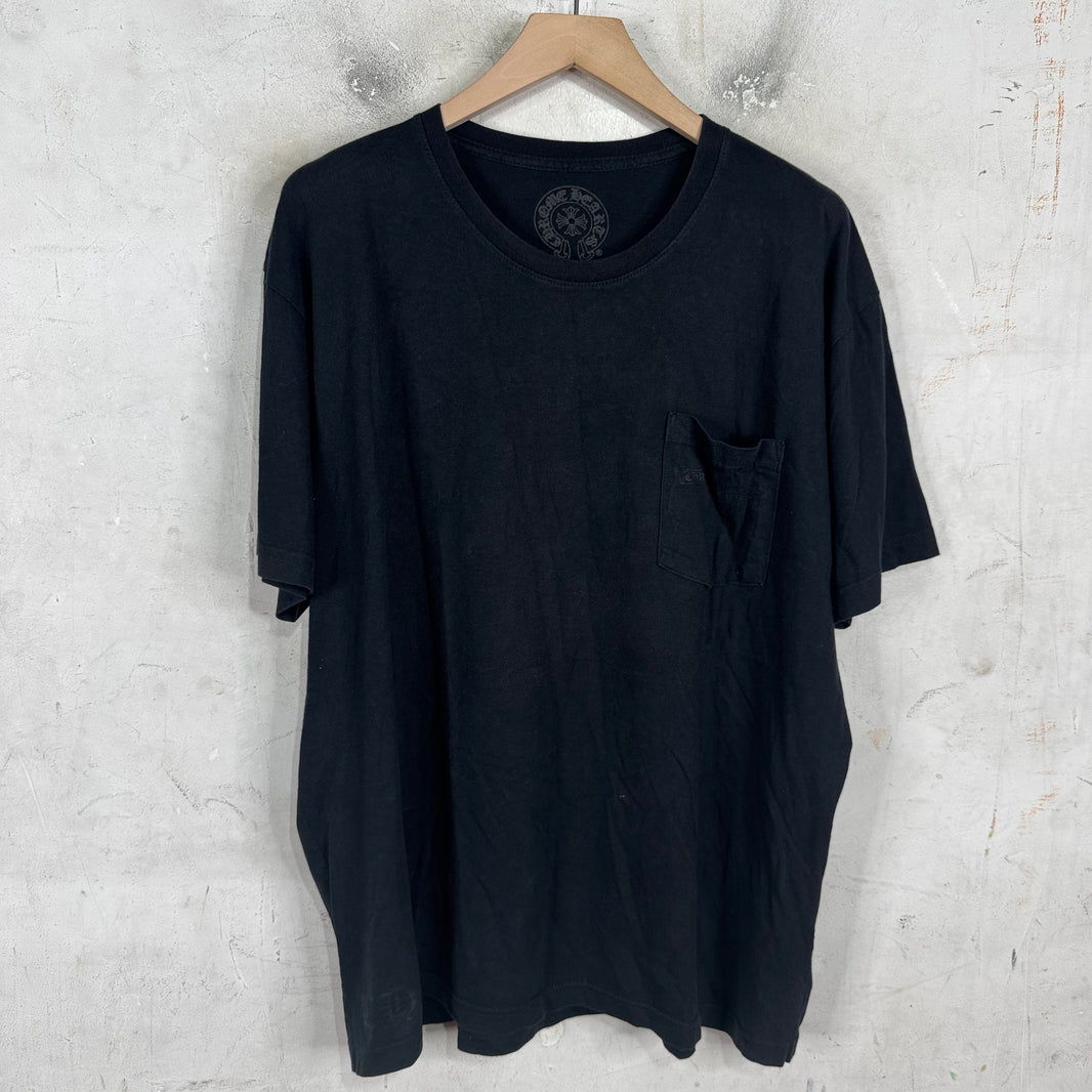 Chrome Hearts Striped Dagger Vine T-Shirt