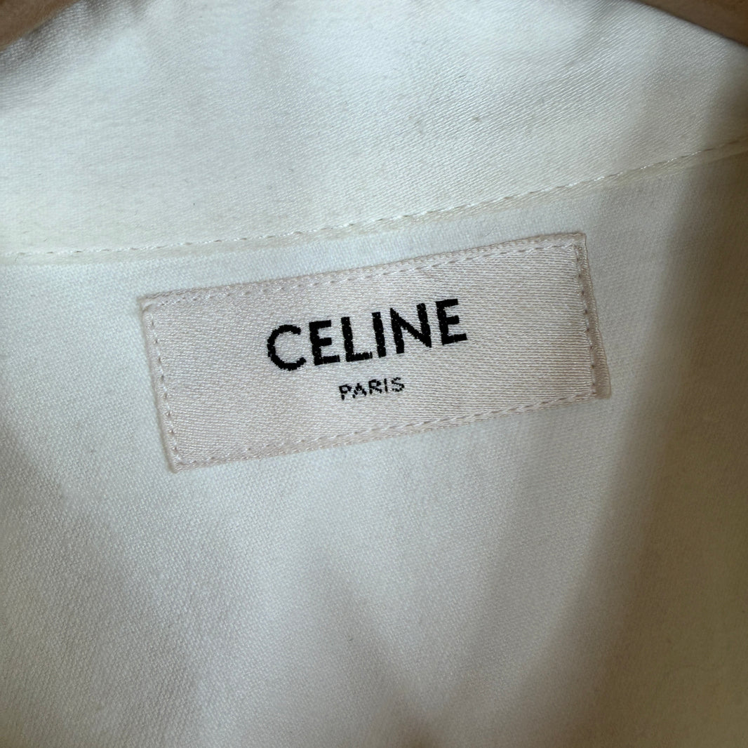 Celine Western Pearl Button Shirt