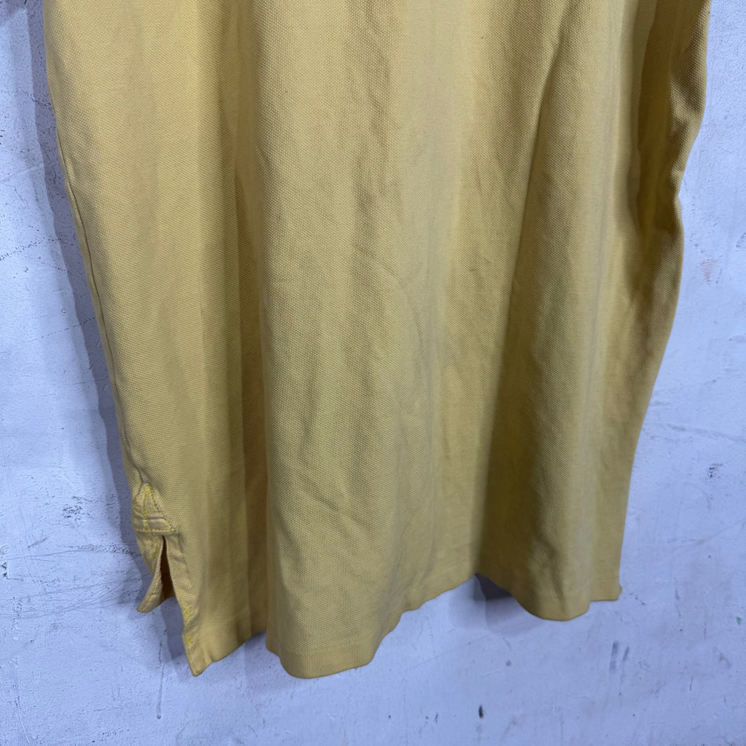 Ralph Lauren Pale Yellow/Navy Big Pony Polo