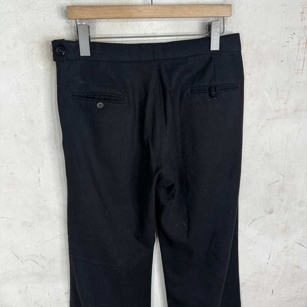 Raf Simons AW 00-01 Wool Side Zipped Trousers