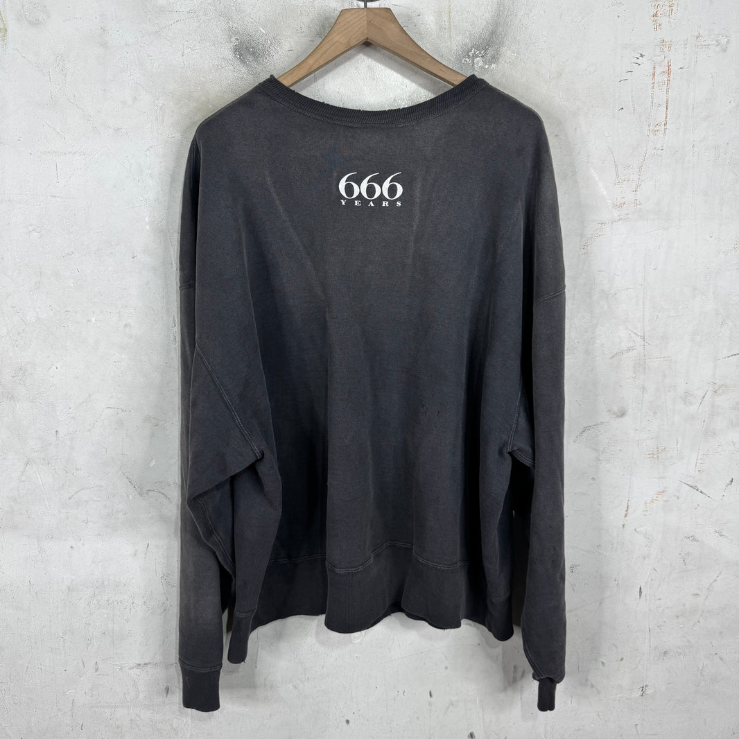 Saint Michael Multicolored Apple Logo Crewneck