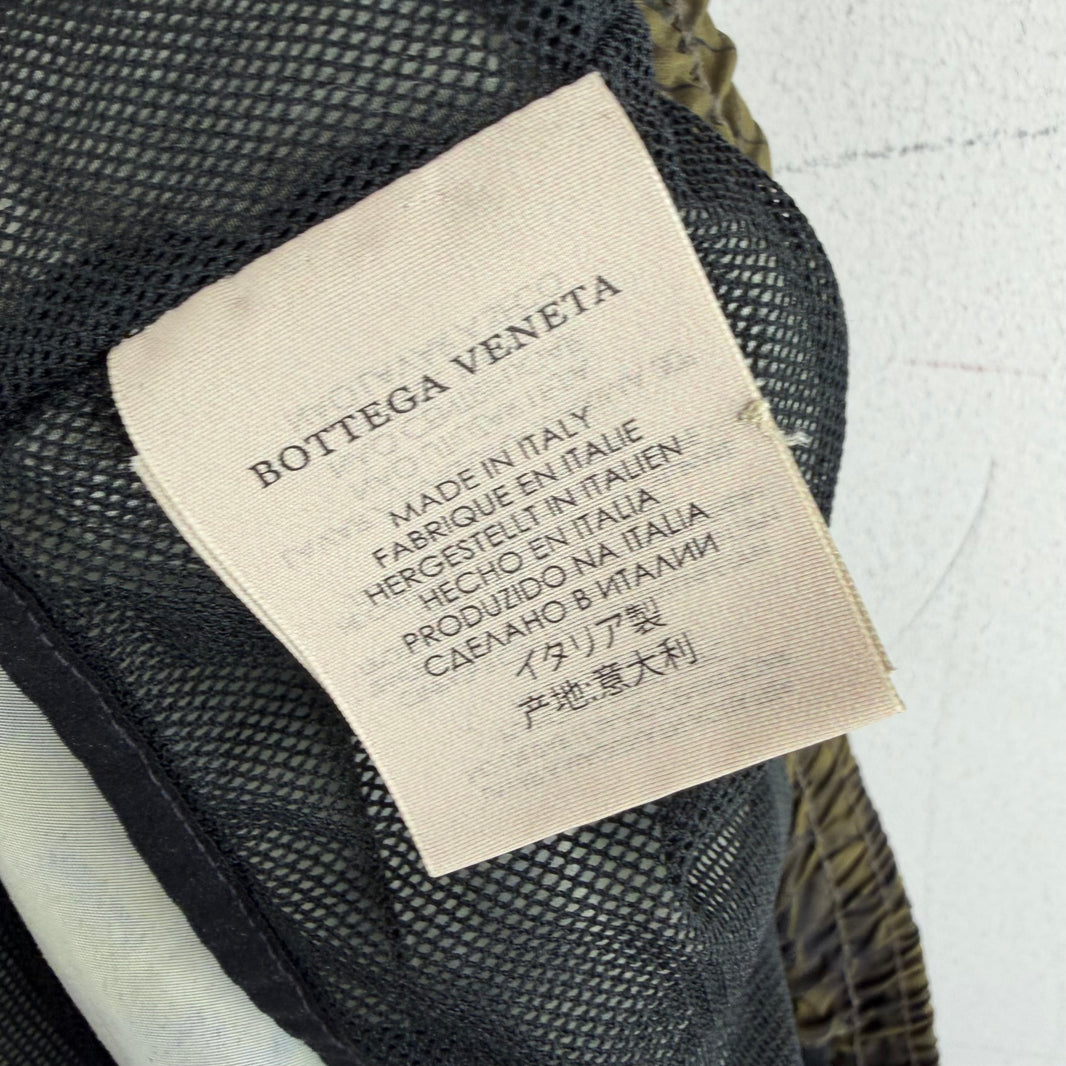 Bottega Veneta Nylon Intrecciato Printed Swim Shorts