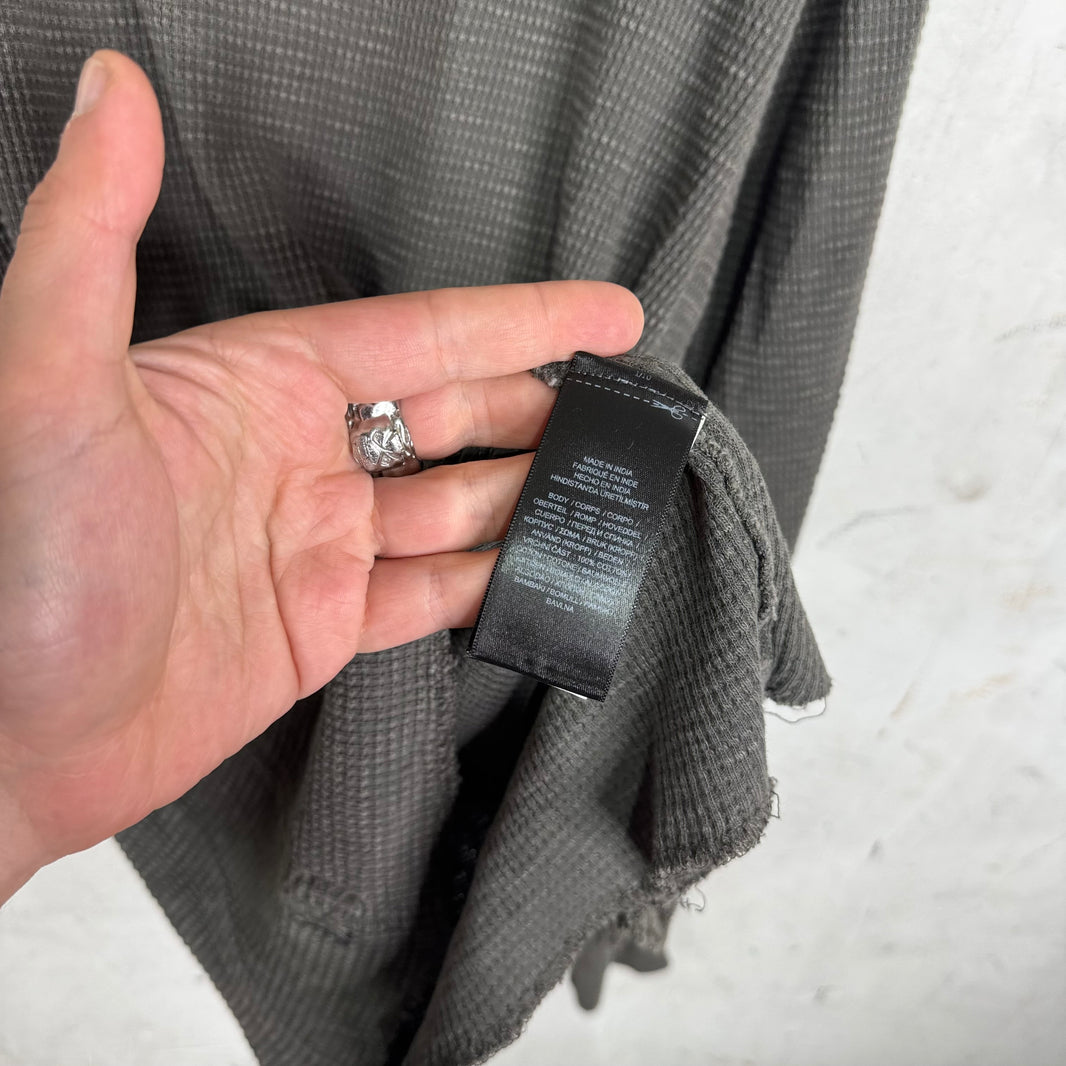 RRL Grey Thermal Shirt