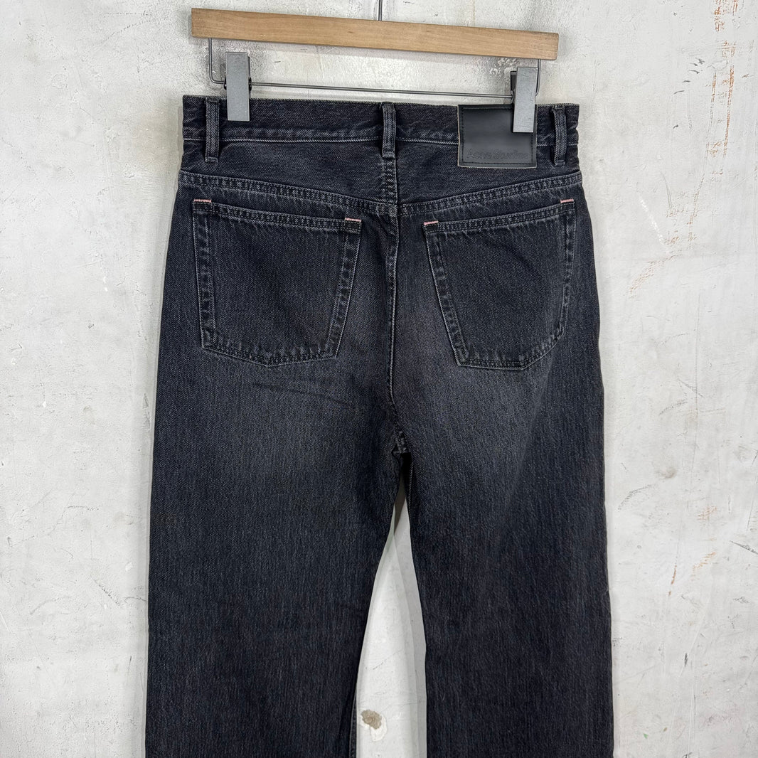 Acne Studios Vintage Black Bootcut Jeans