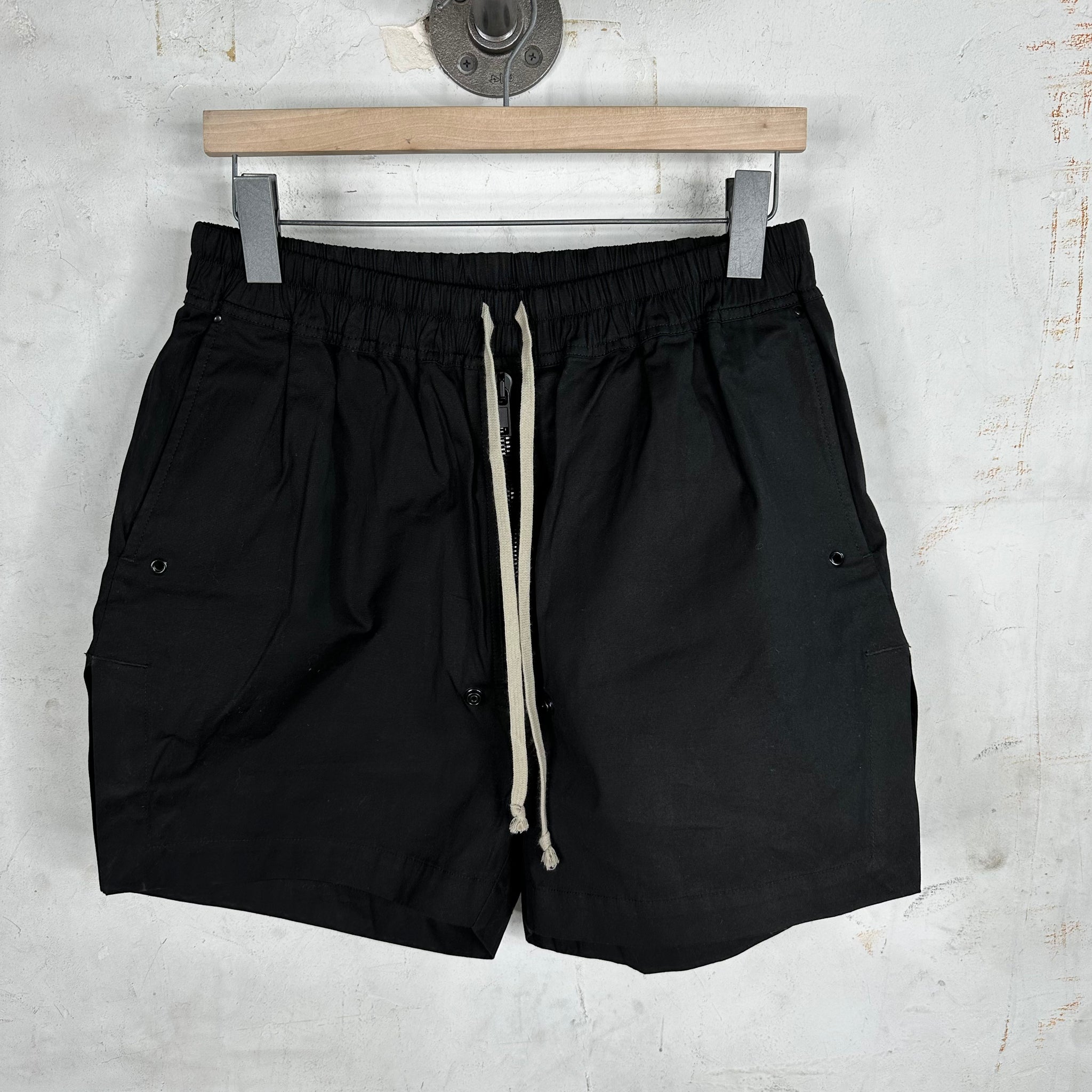 Rick Owens Phlegethon Zipper Shorts