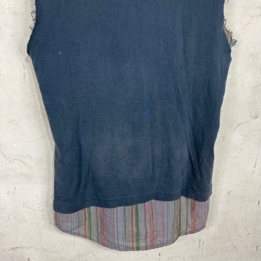 Raf Simons SS04 Layered Sleeveless Shirt