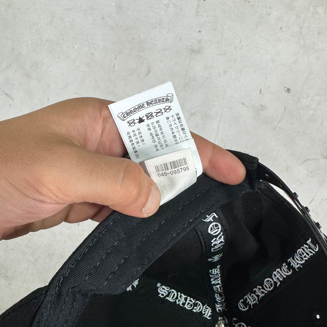 Chrome Hearts Dagger Canvas Baseball Hat