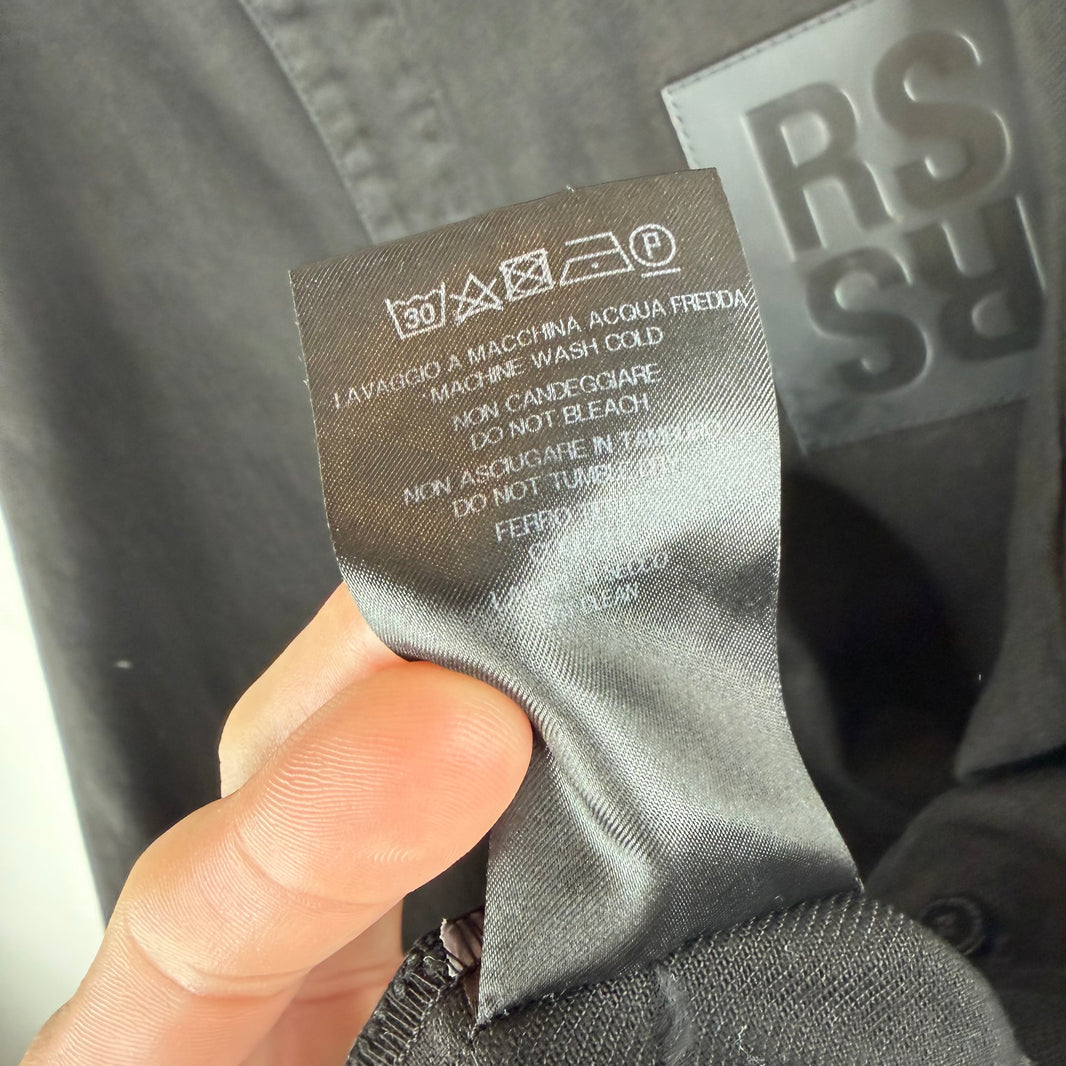 Raf Simons RS Black Denim Overshirt