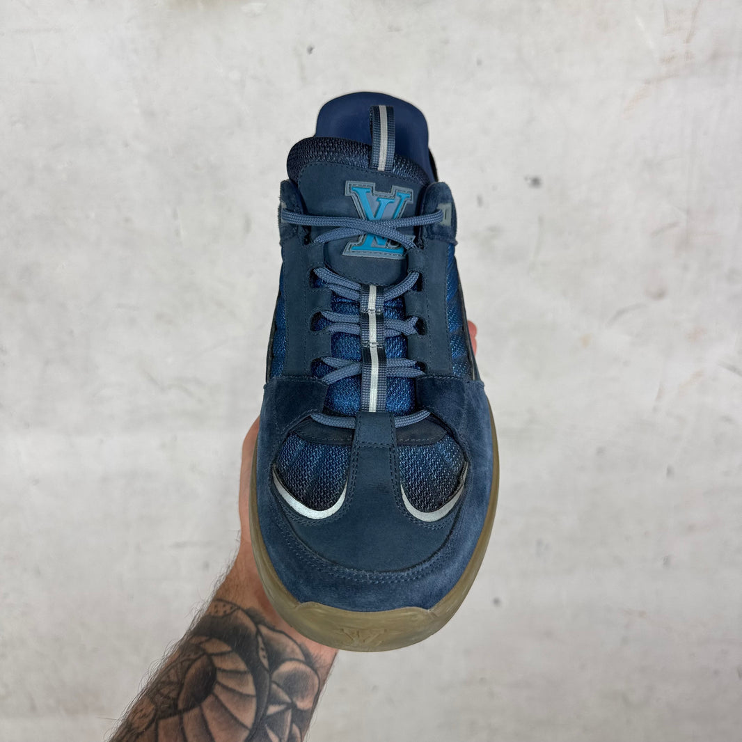 Louis Vuitton Navy Lucien A View Trainers