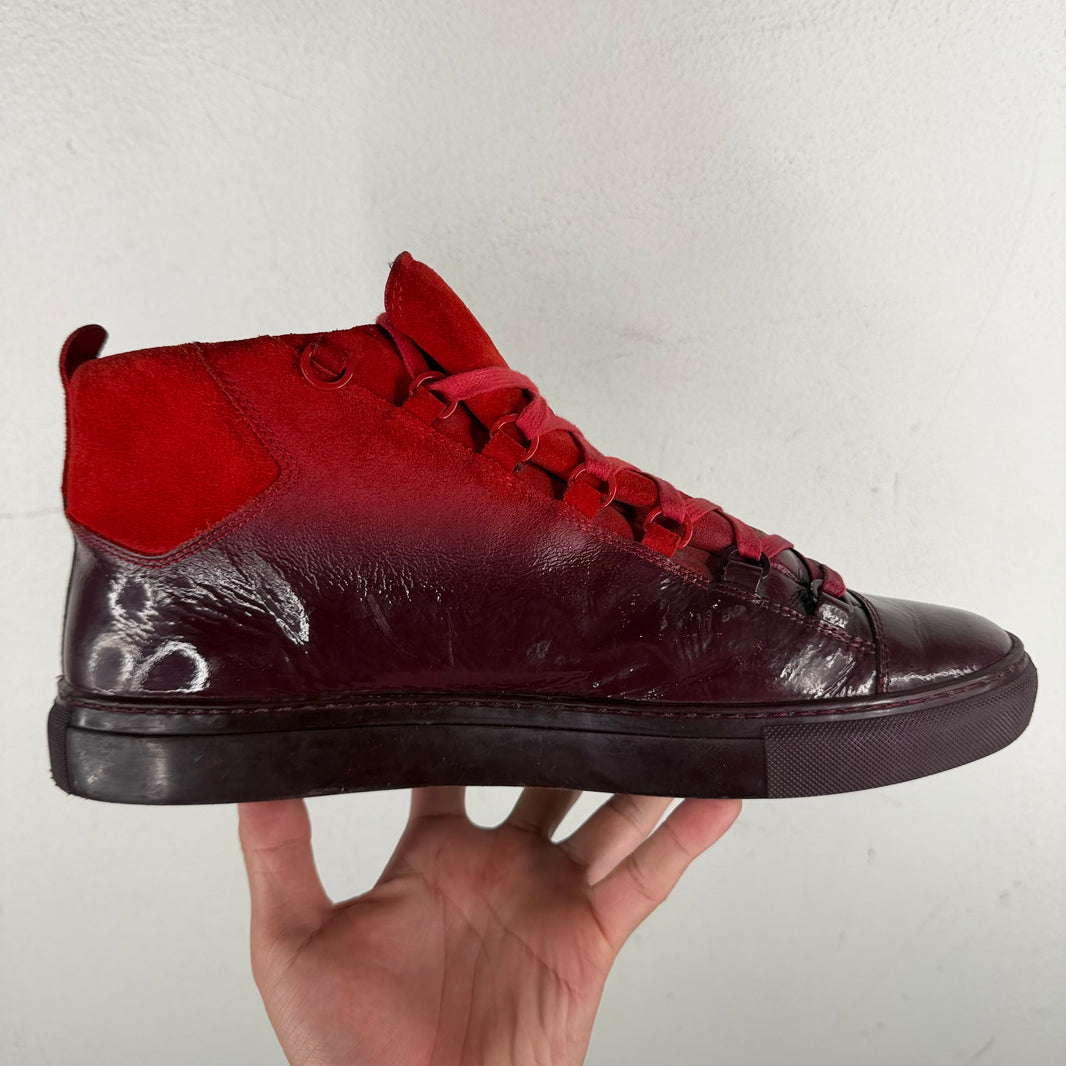 Balenciaga Ombre Red Arena Sneakers