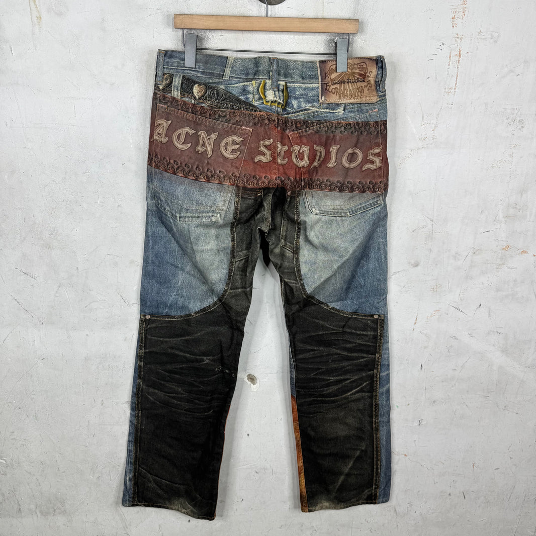 Acne Studios Trompe Chaps Jeans