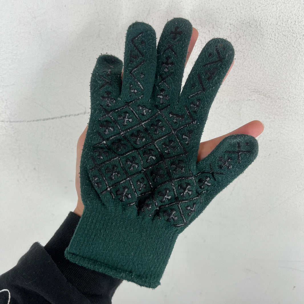 Chrome Hearts Green Work Gloves