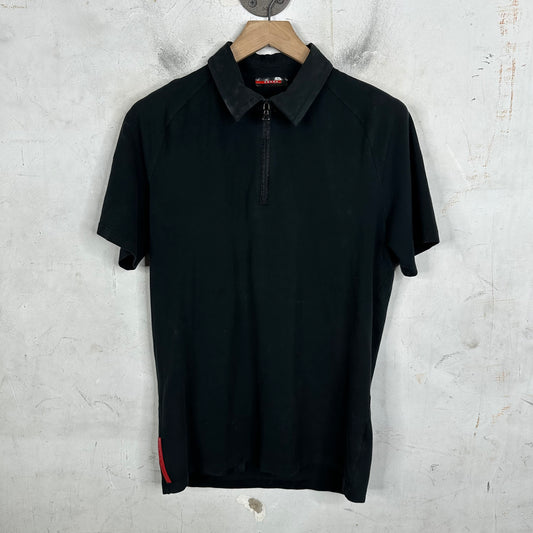 Prada Sport Zipped Polo Shirt