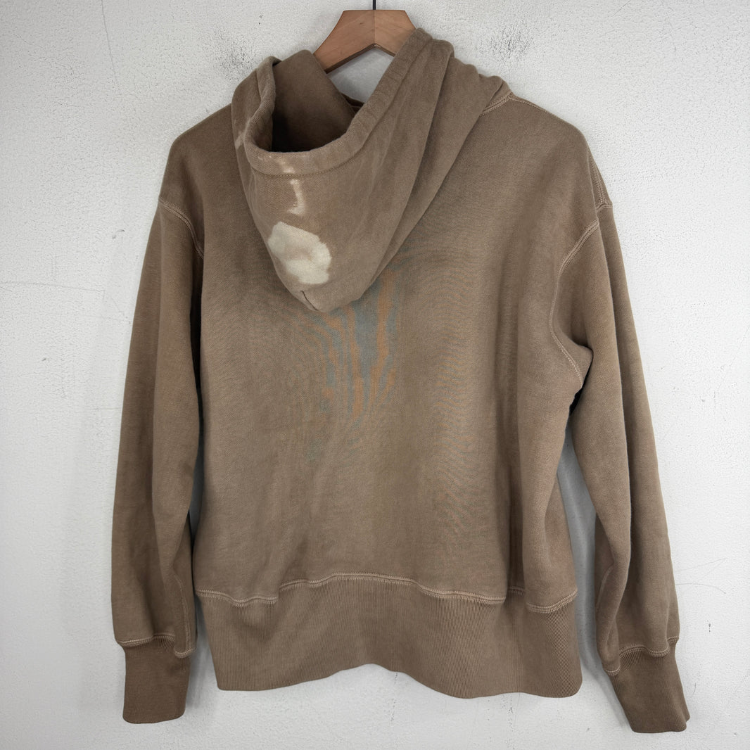 Taiga Takeuchi Brown Distressed Hoodie