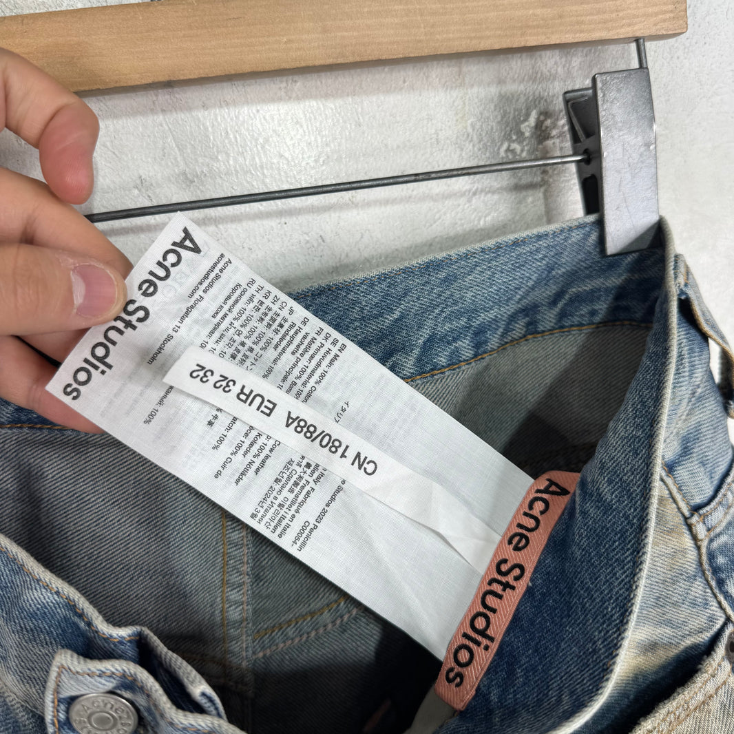 Acne Studios Wide Leg Penicillin Jeans