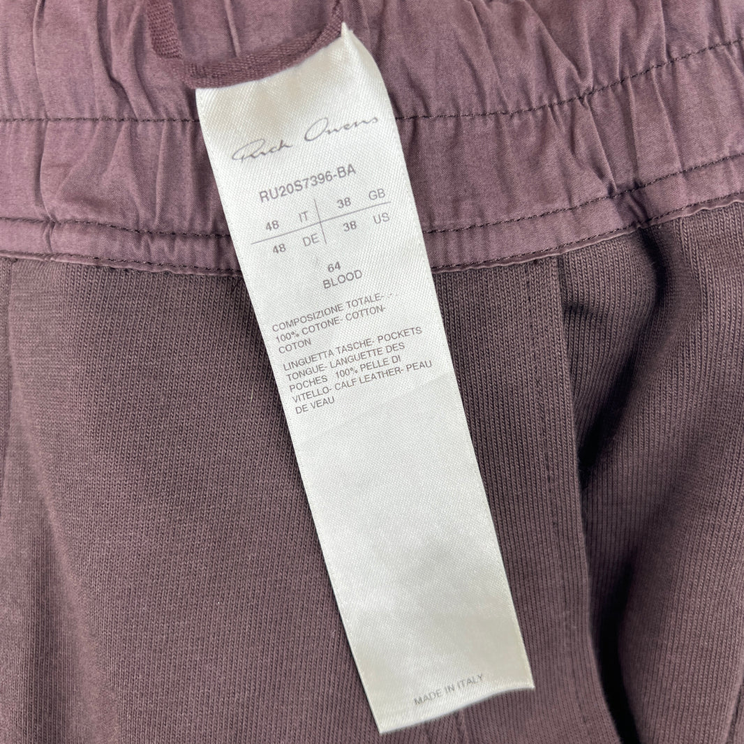 Rick Owens Brown Cargo Jogger Pants