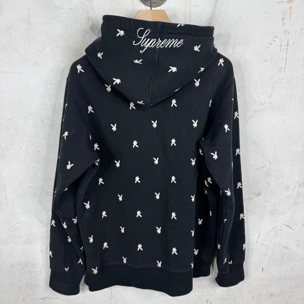 Supreme x Playboy Hoodie Black