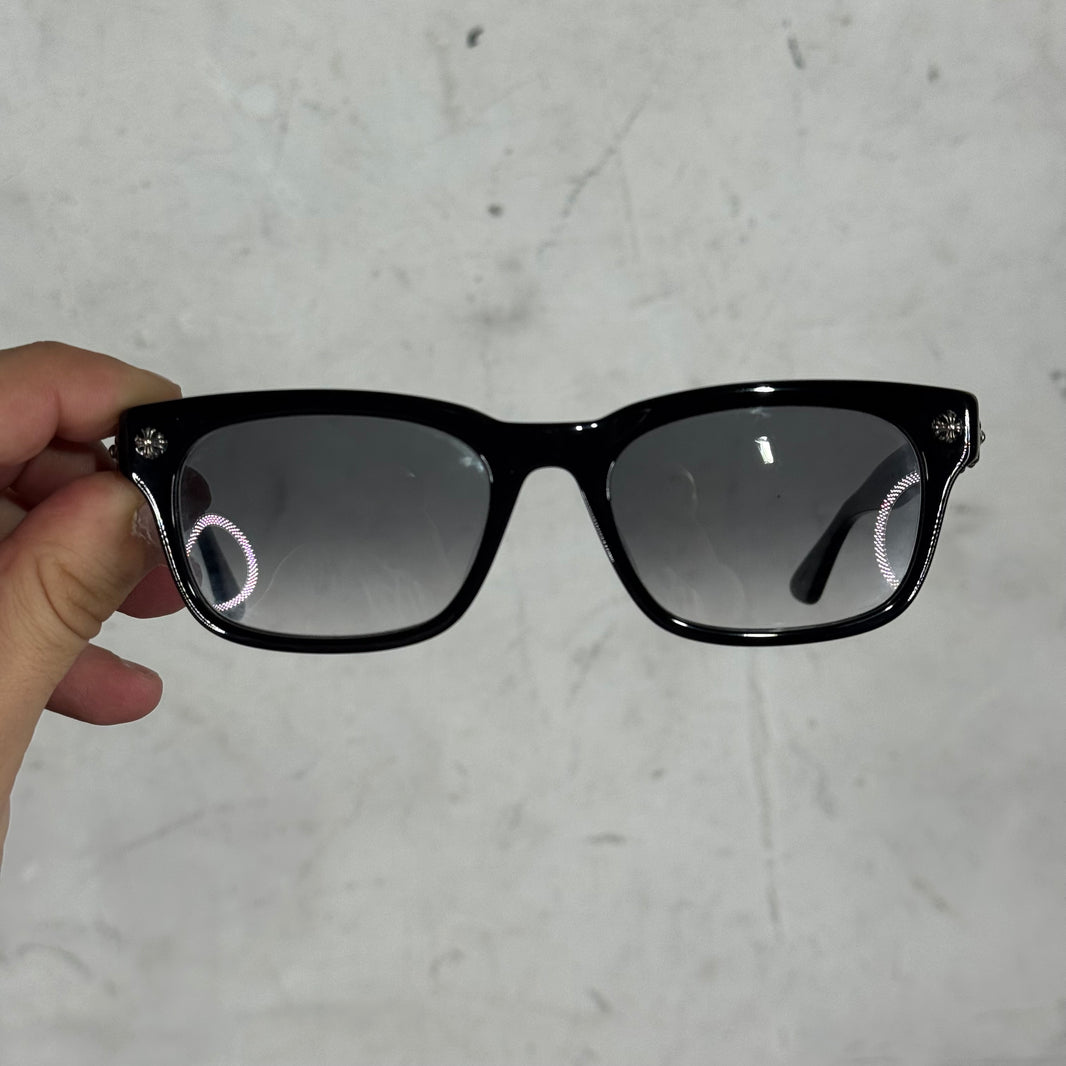 Chrome Hearts Black Vagilante Glasses