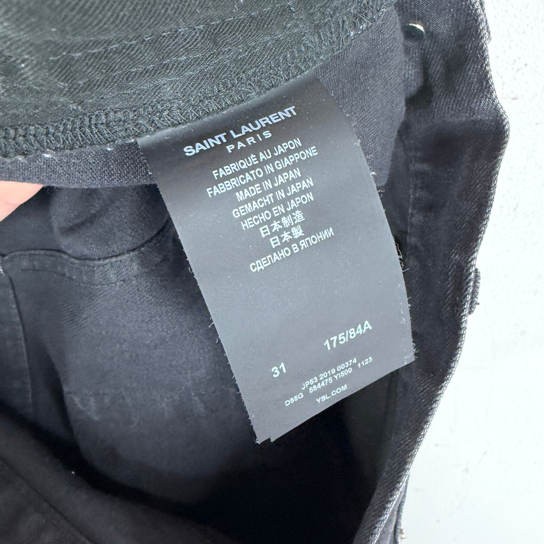 Saint Laurent D20 Black Jeans
