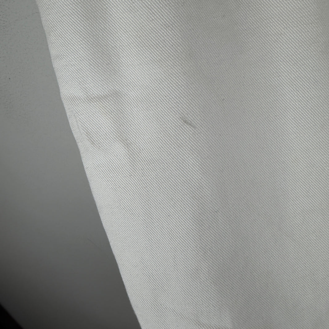 Margiela White Adjustable Waist Trousers