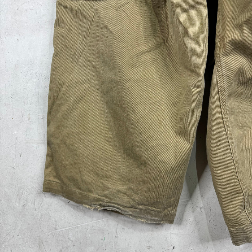 Kapital Heavy Canvas Wide Leg Cargo Pants
