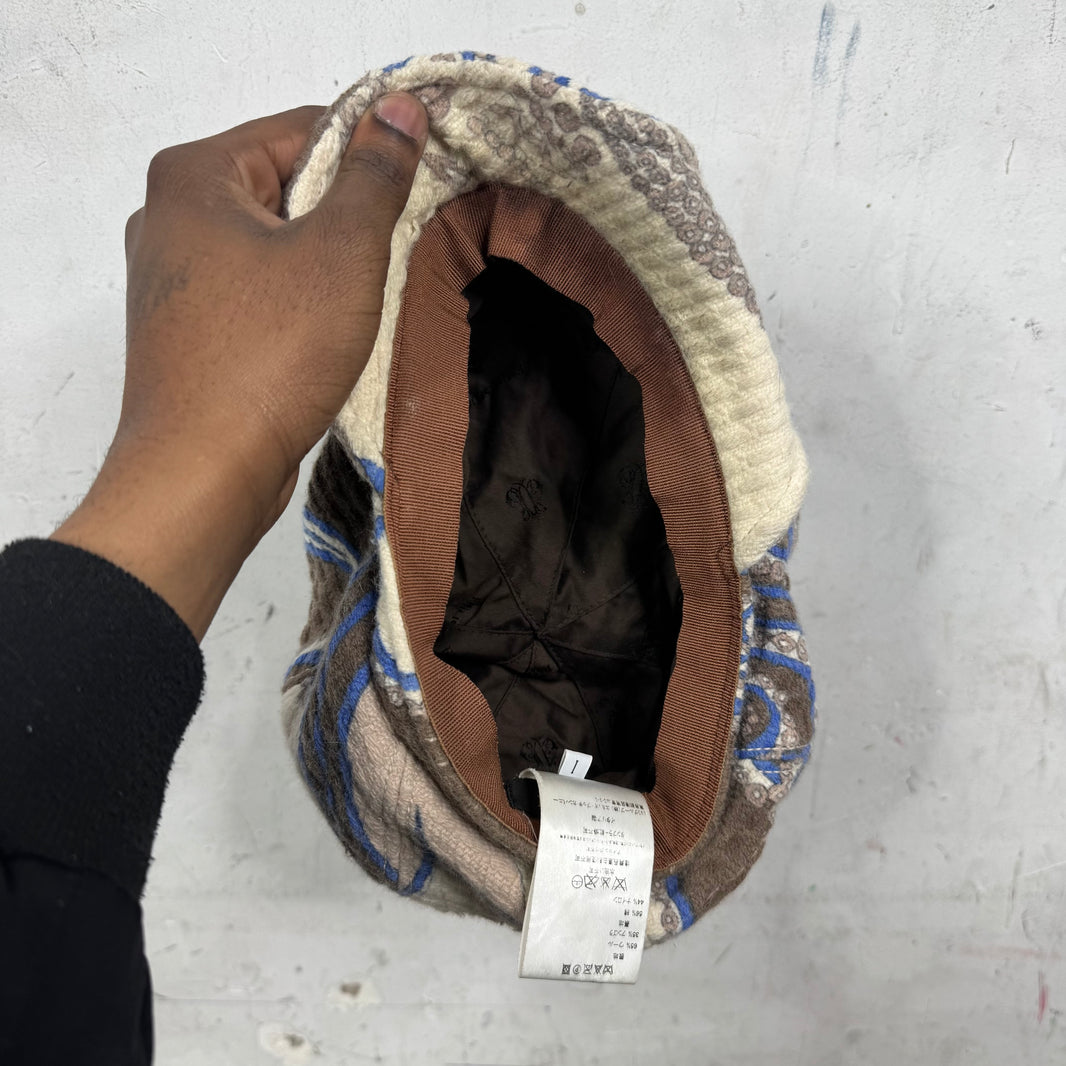 Emilio Pucci Wool Newsboy Cap