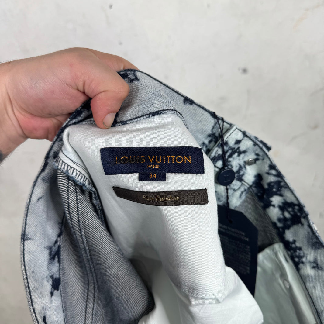 Louis Vuitton Dorothy Bleached Jeans