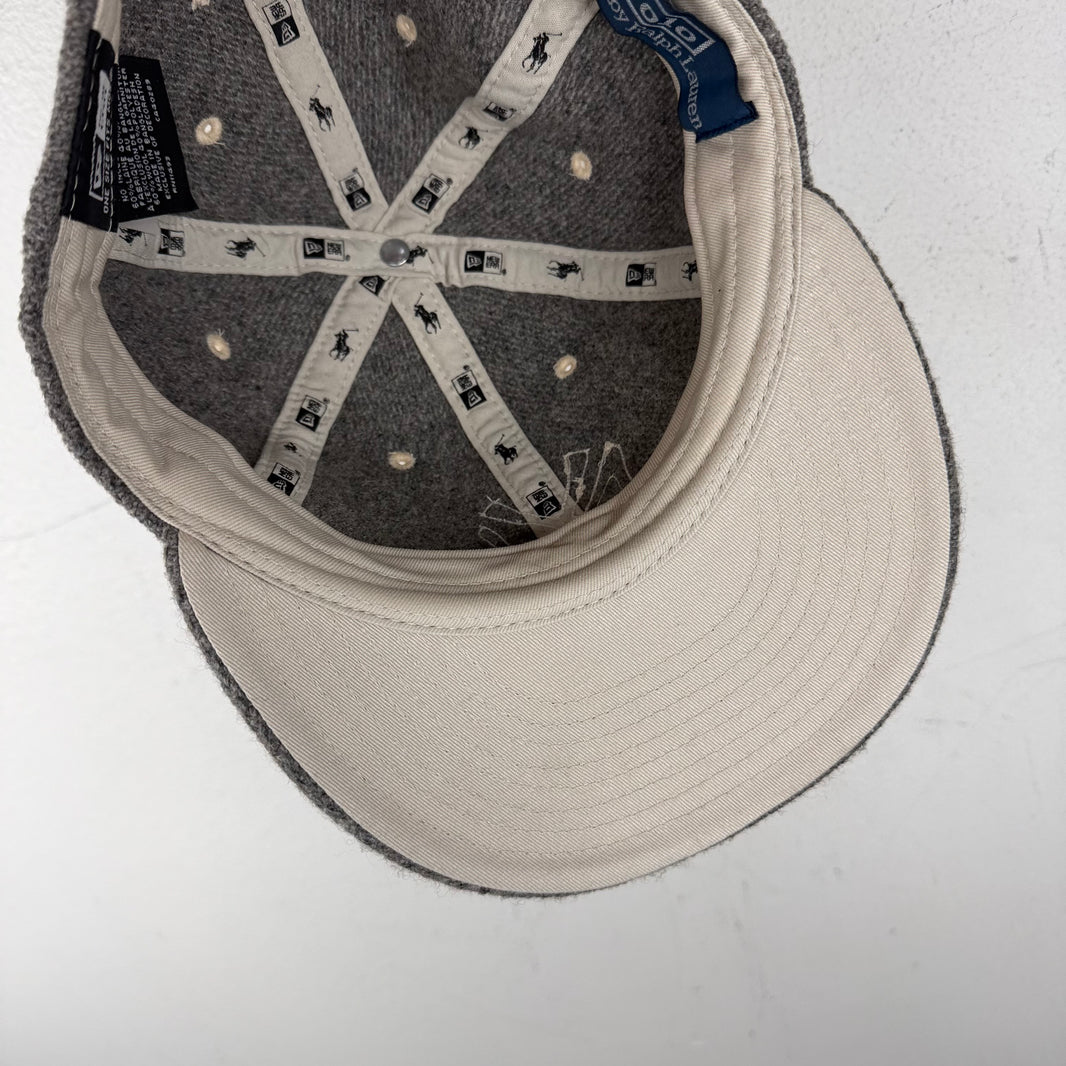 Ralph Lauren New Era Gray Wool Yankees Hat