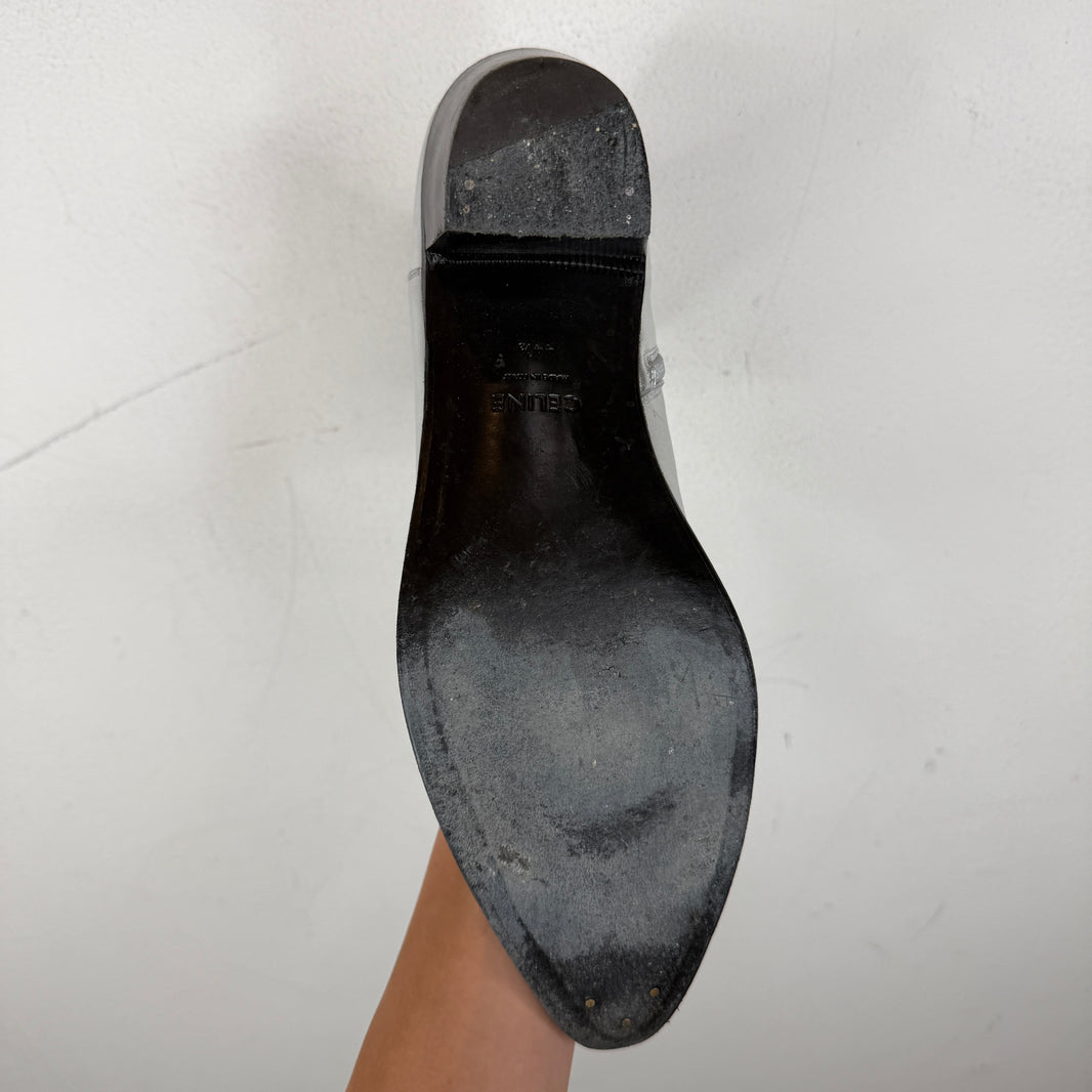 Celine Silver Jacno Boots