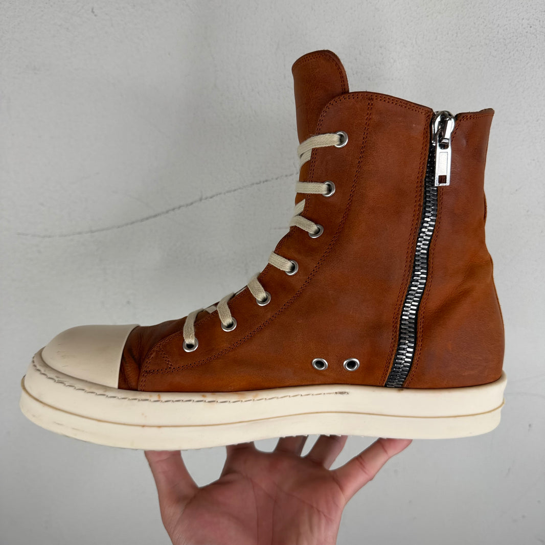 Rick Owens Leather Clay Ramones