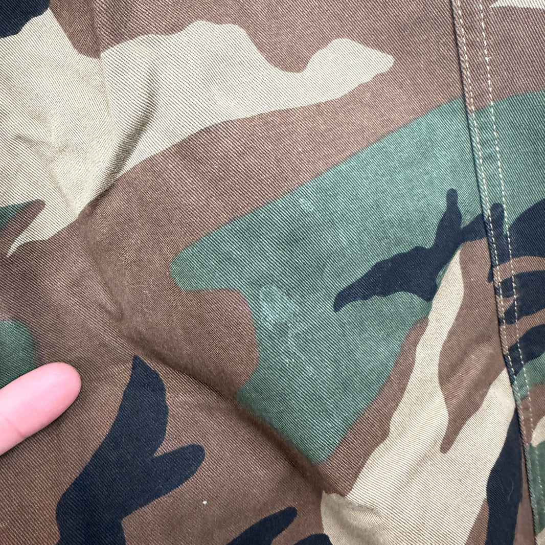 Celine Adjustable Camo Cargo Pants