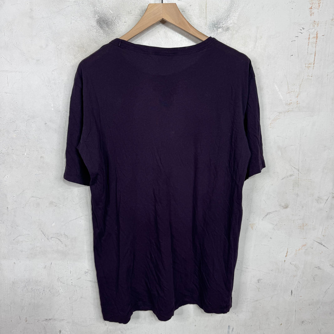 Dries Van Noten Wes Wilson Purple T-Shirt