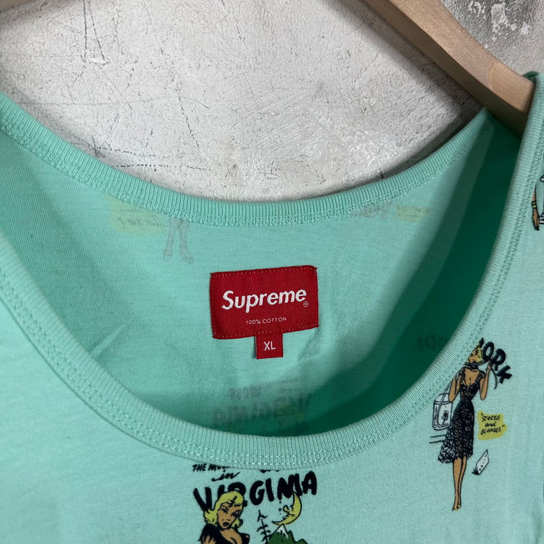 Supreme Mint Girls Tank