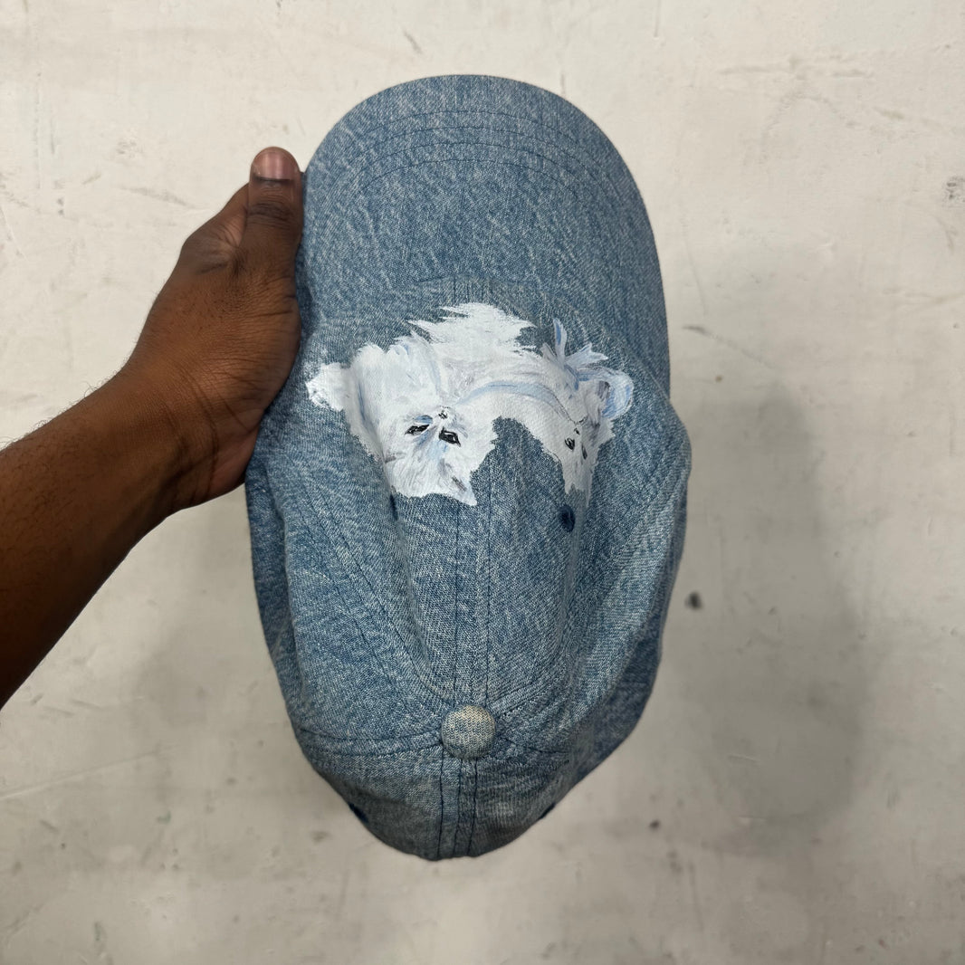 Acne Studios Cat Denim Cap