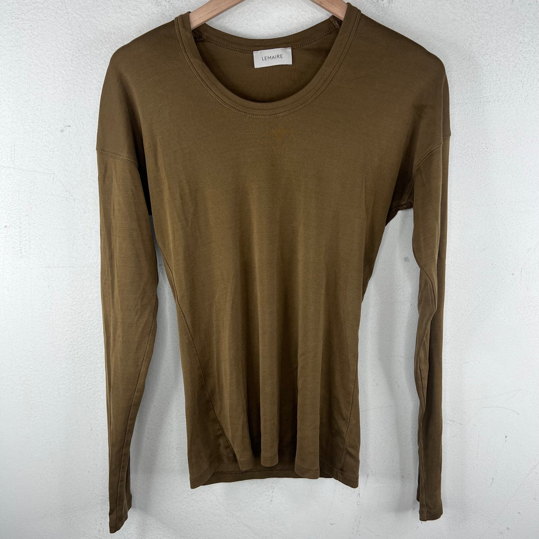 Lemaire Brown L/S T-Shirt