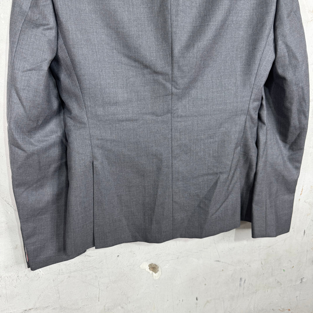 Thom Browne Grey 2-Button Blazer