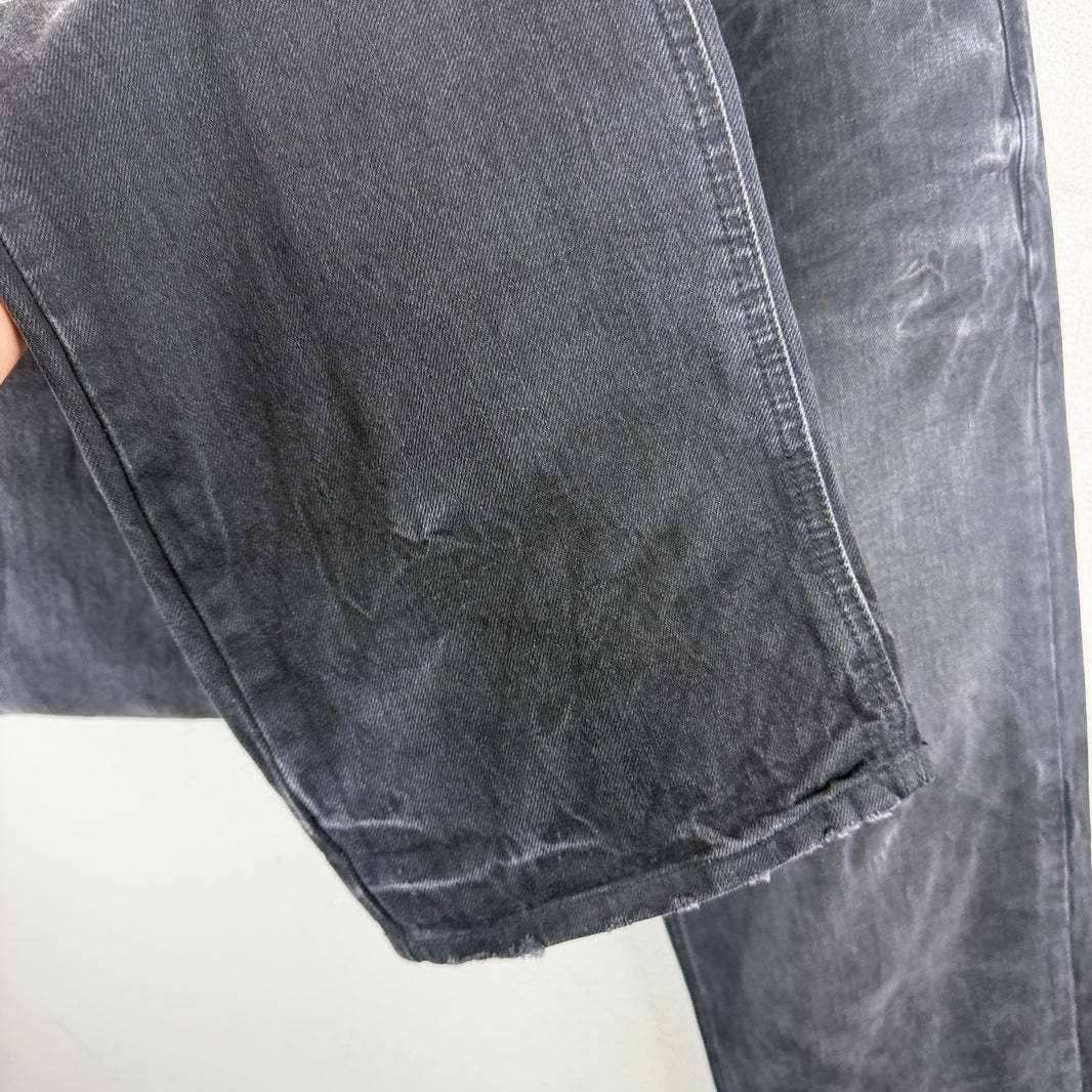 Alexander Digenova Black Distressed Jeans