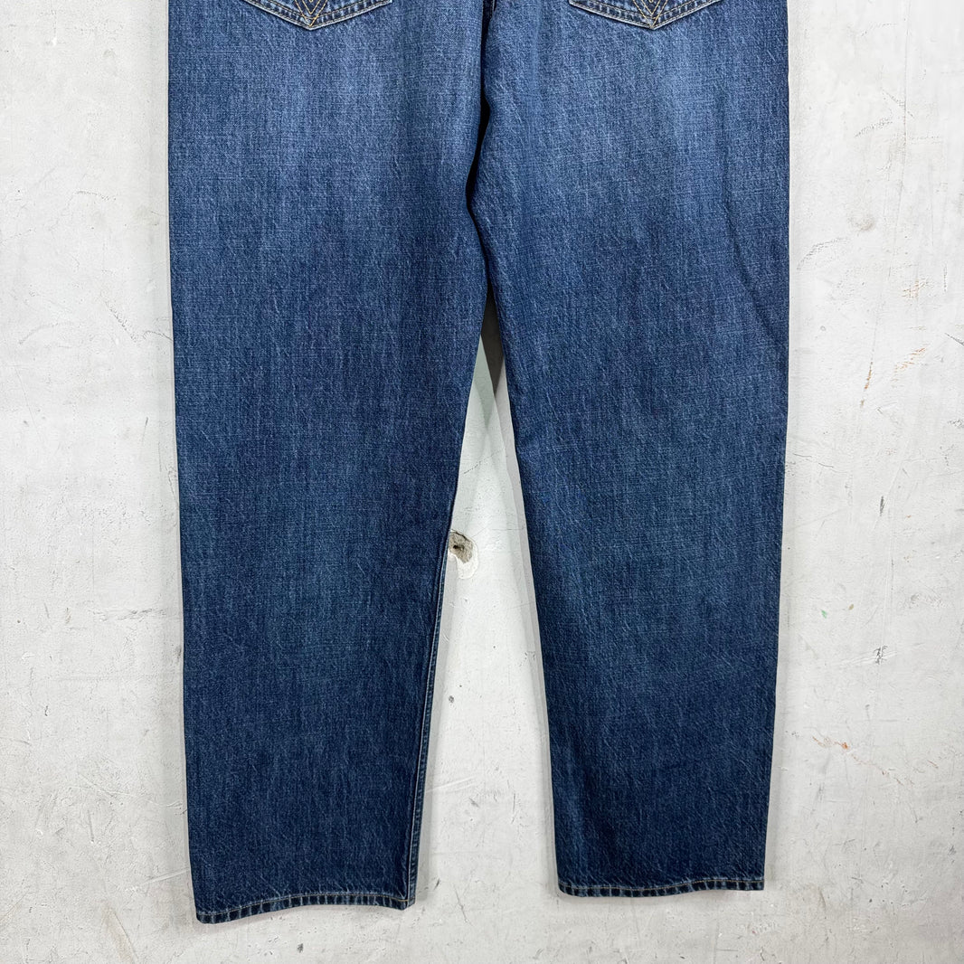 Bottega Veneta Straight Legged Medium Wash Jeans