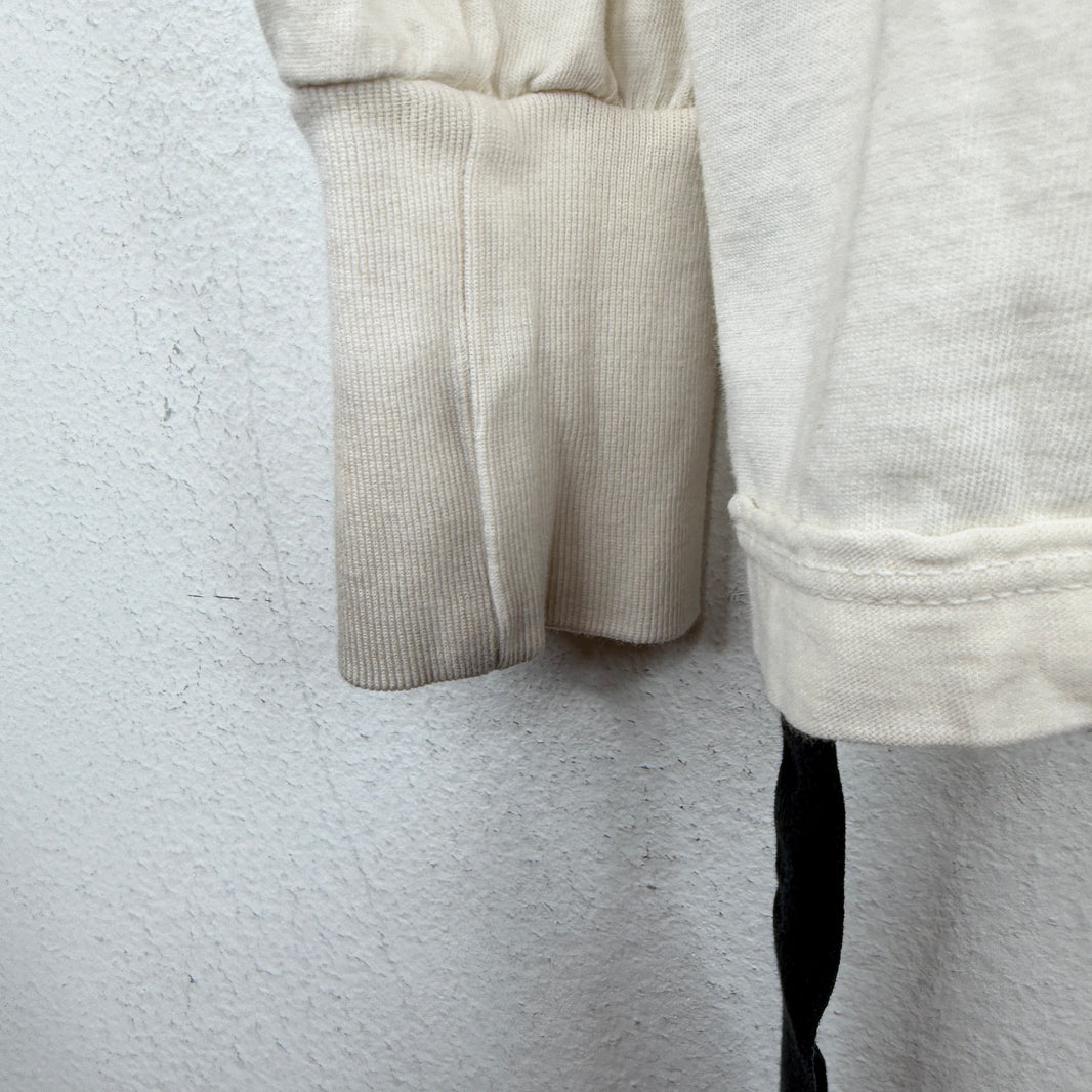 DRKSHDW Crater White LS T-Shirt