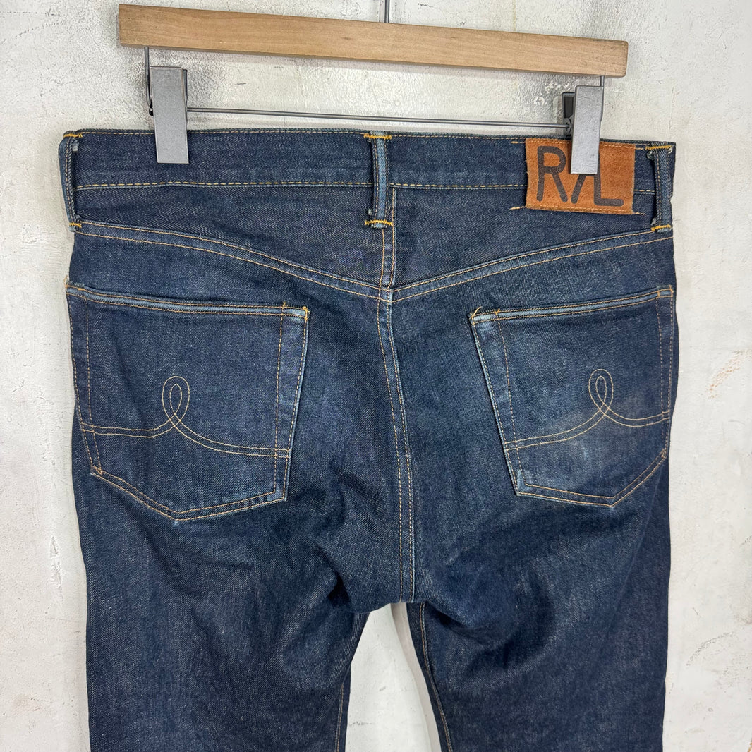 RRL Selvedge Straight Legged Jeans